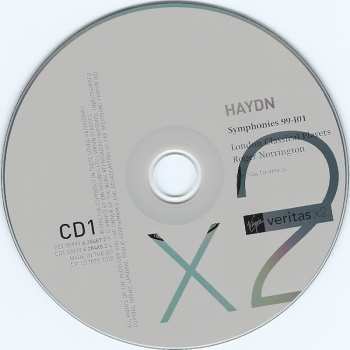 2CD Joseph Haydn: Symphonies 99-104
