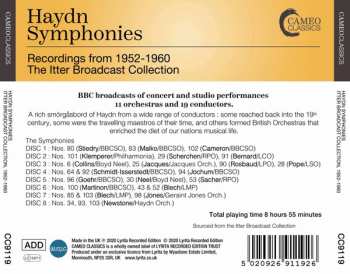 8CD Joseph Haydn: Symphonies (Recordings From 1952-1960 The Itter Broadcast Collection)
