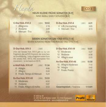 9CD/Box Set Joseph Haydn: The Piano Sonatas = Die Klaviersonaten