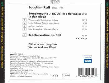 CD Joseph Joachim Raff: Symphony No. 7 • Jubel-Ouvertüre