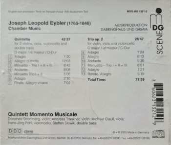 CD Joseph Leopold Eybler: Chamber Music