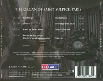 CD Franz Liszt: The Organ of Saint Sulpice, Paris