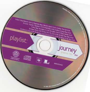 CD Journey: Greatest Hits Live