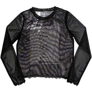 Merch Joy Division: Frauen Long Sleeve T-Shirt Unknown Pleasures
