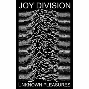 Merch Joy Division: Textil-Poster Unknown Pleasures