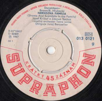 Album Zdenek Sychra: Nervózna Família / Ak Poviem Áno