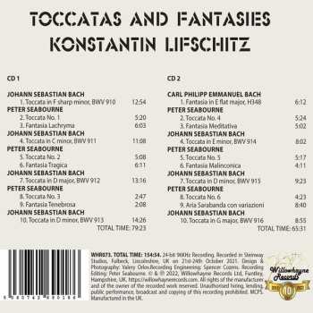 2CD Johann Sebastian Bach: Toccatas And Fantasies
