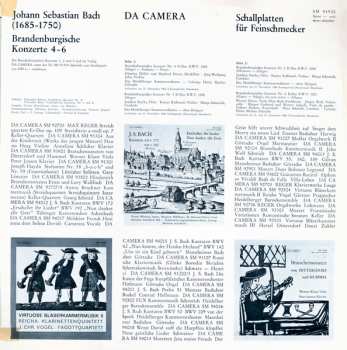 LP Johann Sebastian Bach: Brandenburgische Konzerte 4-6