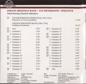 CD Johann Sebastian Bach: Goldberg Variationen – Fantasia»Bach«