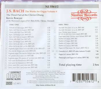 2CD Johann Sebastian Bach: The Works For Organ Volume 9 (The Third Part Of The Clavier-Übung)