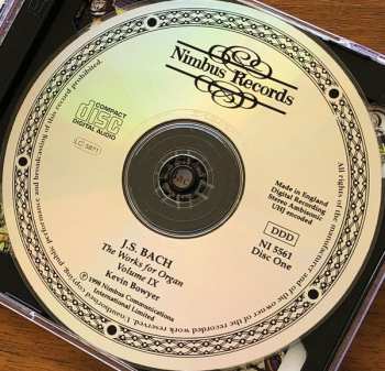 2CD Johann Sebastian Bach: The Works For Organ Volume 9 (The Third Part Of The Clavier-Übung)