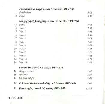 CD Johann Sebastian Bach: Organ Works