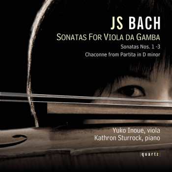 CD Johann Sebastian Bach: Sonatas For Viola Da Gamba