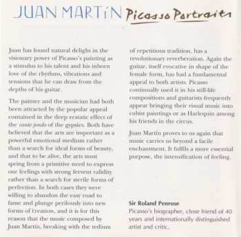 CD Juan Martin: Picasso Portraits