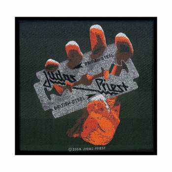 Merch Judas Priest: Aufnäher British Steel