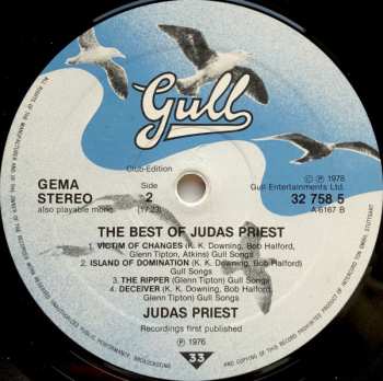LP Judas Priest: The Best Of Judas Priest