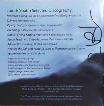 CD Judith Shatin: Tower Of The Eight Winds