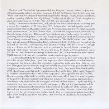 4CD/Box Set Judy Garland: Lost Tracks 1929 - 1959