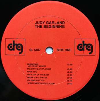 LP Judy Garland: The Beginning
