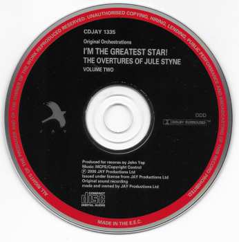 CD The National Symphony Orchestra: I'm The Greatest Star !  The Overtures Of Jule Styne Volume Two