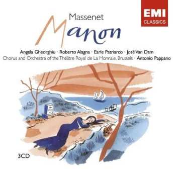 3CD/Box Set Antonio Pappano: Manon
