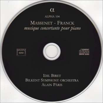 CD César Franck: Musique Concertante Pour Piano