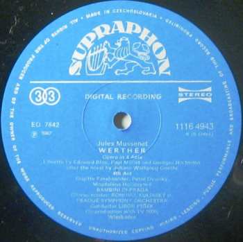 3LP/Box Set Pavel Kühn: Werther - Opera In 4 Acts