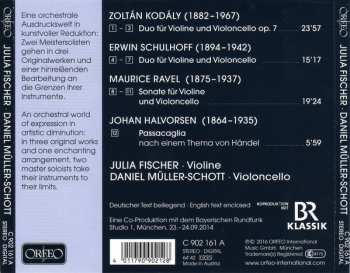 CD Maurice Ravel: Duo Sessions