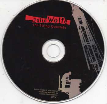 CD Julia Wolfe: The String Quartets