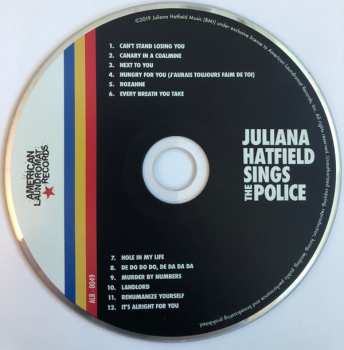 CD Juliana Hatfield: Juliana Hatfield Sings The Police