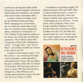 CD Julie London: Calendar Girl Plus Around Midnight