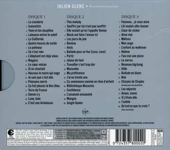 3CD Julien Clerc: Platinum Collection