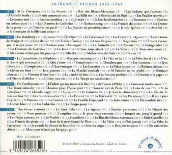 5CD Juliette Gréco: L'éternel Féminin DIGI