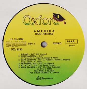 3LP/Box Set Julio Iglesias: Special