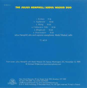 7CD/Box Set Julius A Hemphill: The Boyé Multi-National Crusade For Harmony (Archival Recordings (1977-2007))