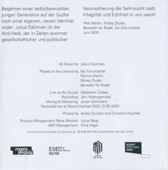 CD Julius Eastman: Evil Nigger, Gay Guerilla Live At Moers Festival 2020