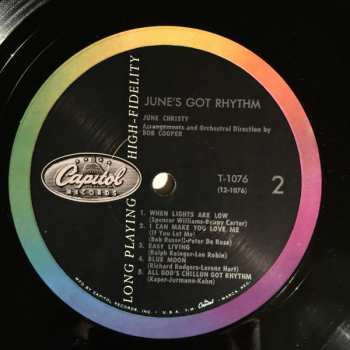 CD June Christy: June's Got Rhythm