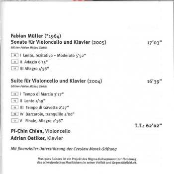 CD Othmar Schoeck: Werke Für Violoncello Und Klavier