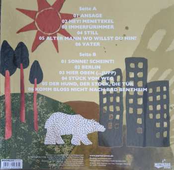 LP Jupiter Jones: Jupiter Jones LTD | CLR