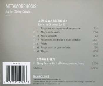 CD Ludwig van Beethoven: Metamorphosis