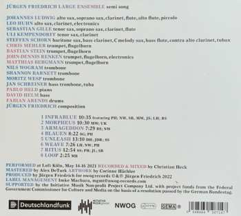 CD Jürgen Friedrich Large Ensemble: Semi Song