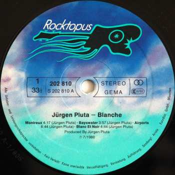 LP Jürgen Pluta: Blanche