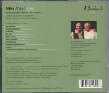 CD David Liebman: Miles Ahead Live