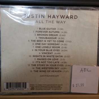 CD Justin Hayward: All The Way