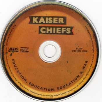 CD Kaiser Chiefs: Education, Education, Education & War