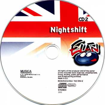 2CD Elán: Kamikadze Lover & Nightshift LTD
