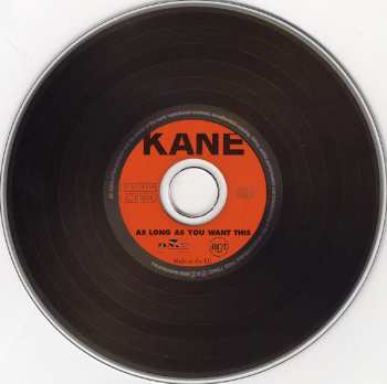 LP Kane: As Long As You Want This