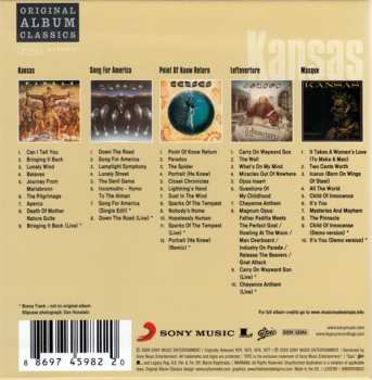 5CD/Box Set Kansas: Original Album Classics