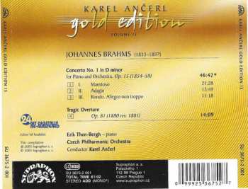 CD The Czech Philharmonic Orchestra: Piano Concerto No. 1 / Tragic Overture