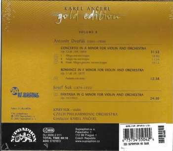 CD Antonín Dvořák: Violin Concerto / Romance / Fantasia